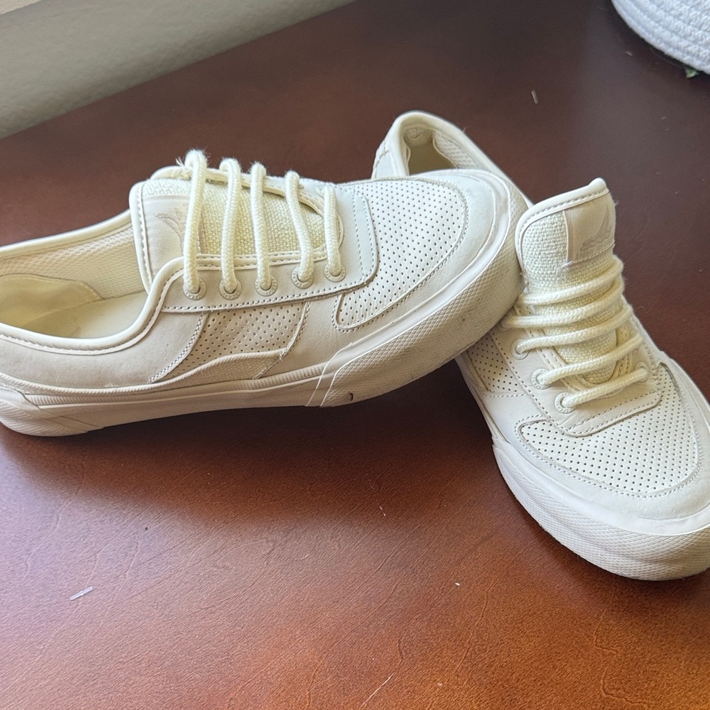 Sperry Top Sider Soletide Premium Ivory boat deck shoes sneakers Women’s Size 8 - Picture 2 of 6